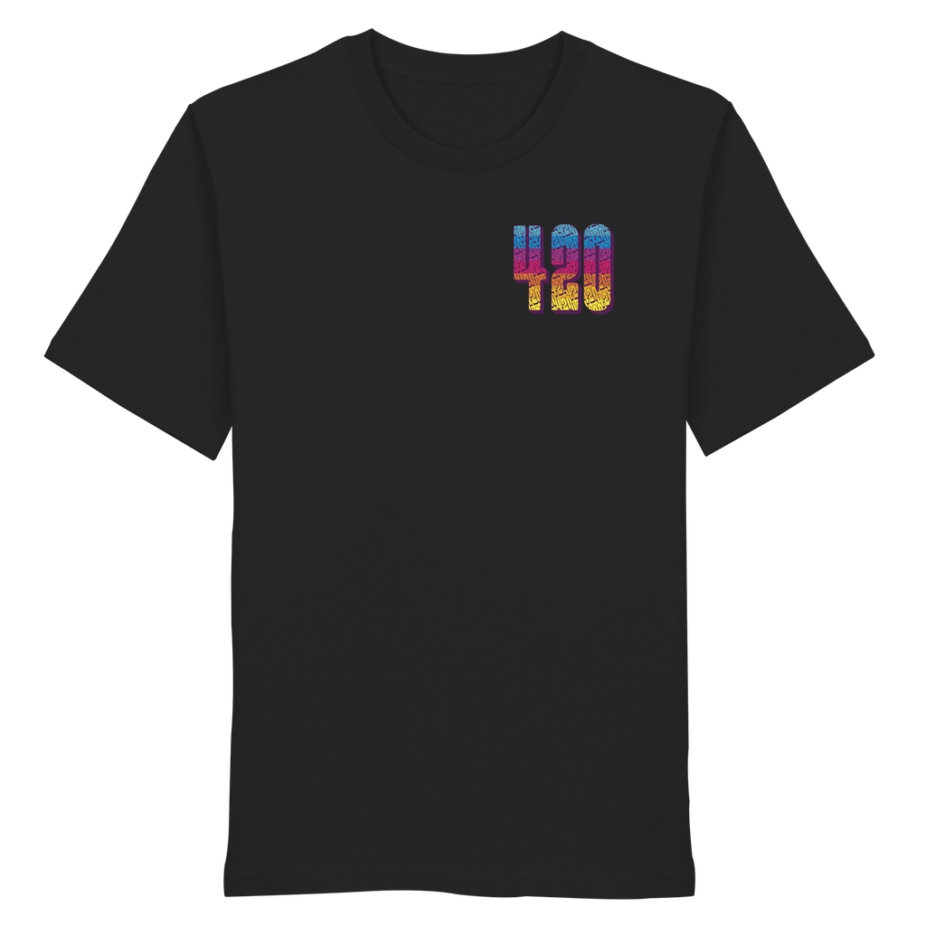 420 Regenbogen Lettering - Organic Gym-Bag