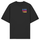 420 Regenbogen Lettering - Organic Oversize Shirt