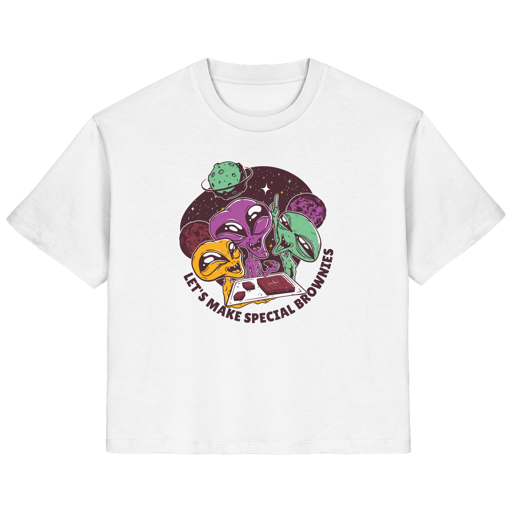 Let's Make Special Brownies - Ladies Organic Shirt