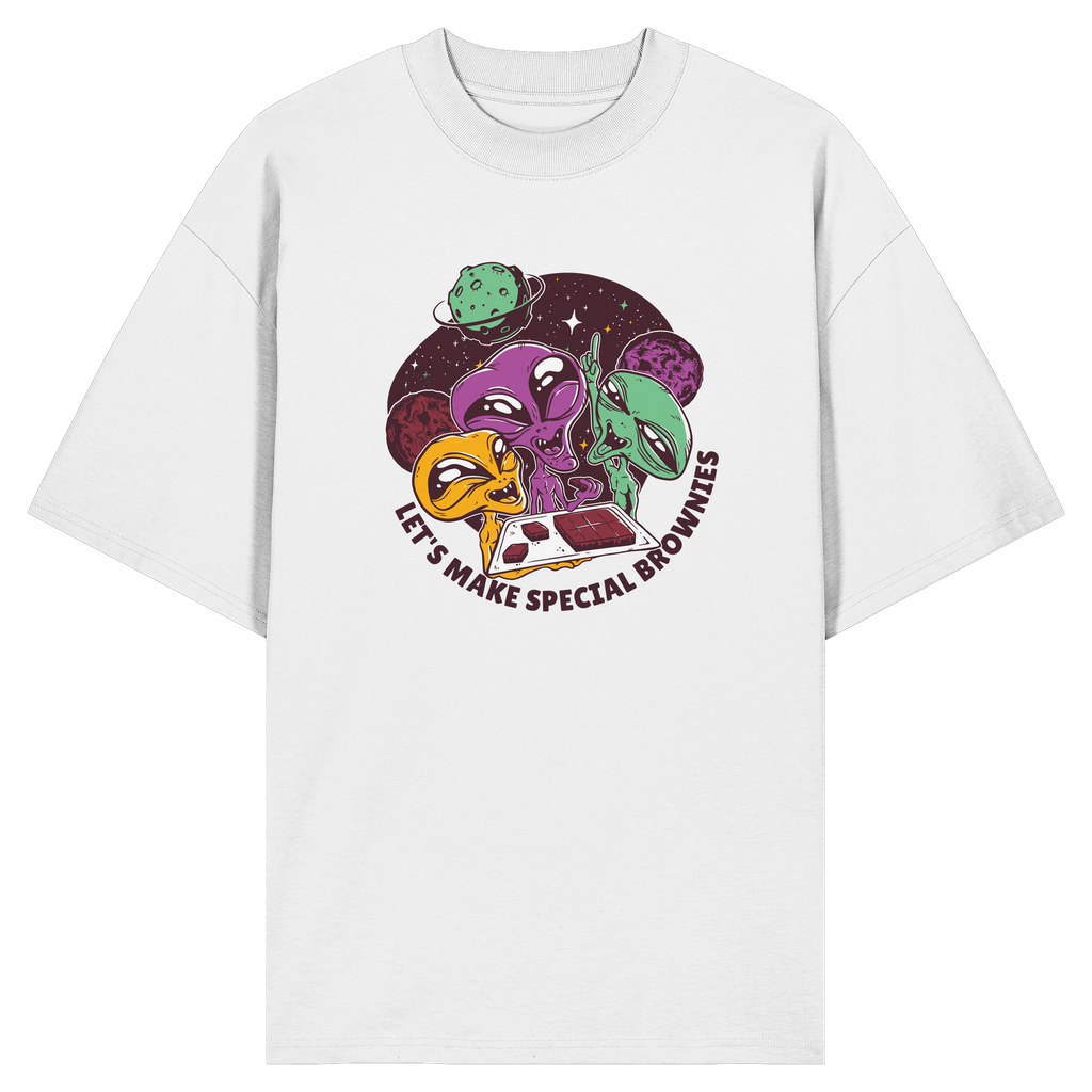 Let's Make Special Brownies - Organic Oversize Shirt