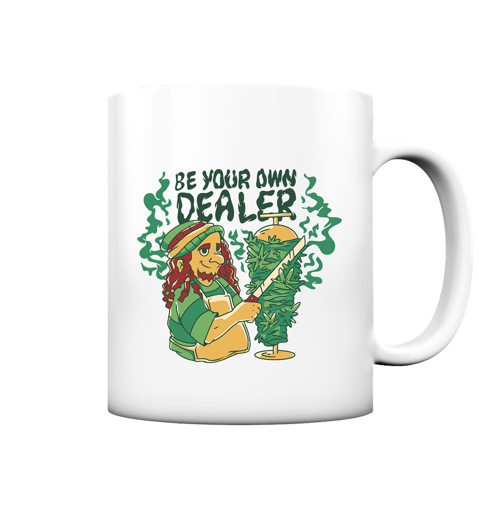 Be Your Own Dealer - Tasse matt