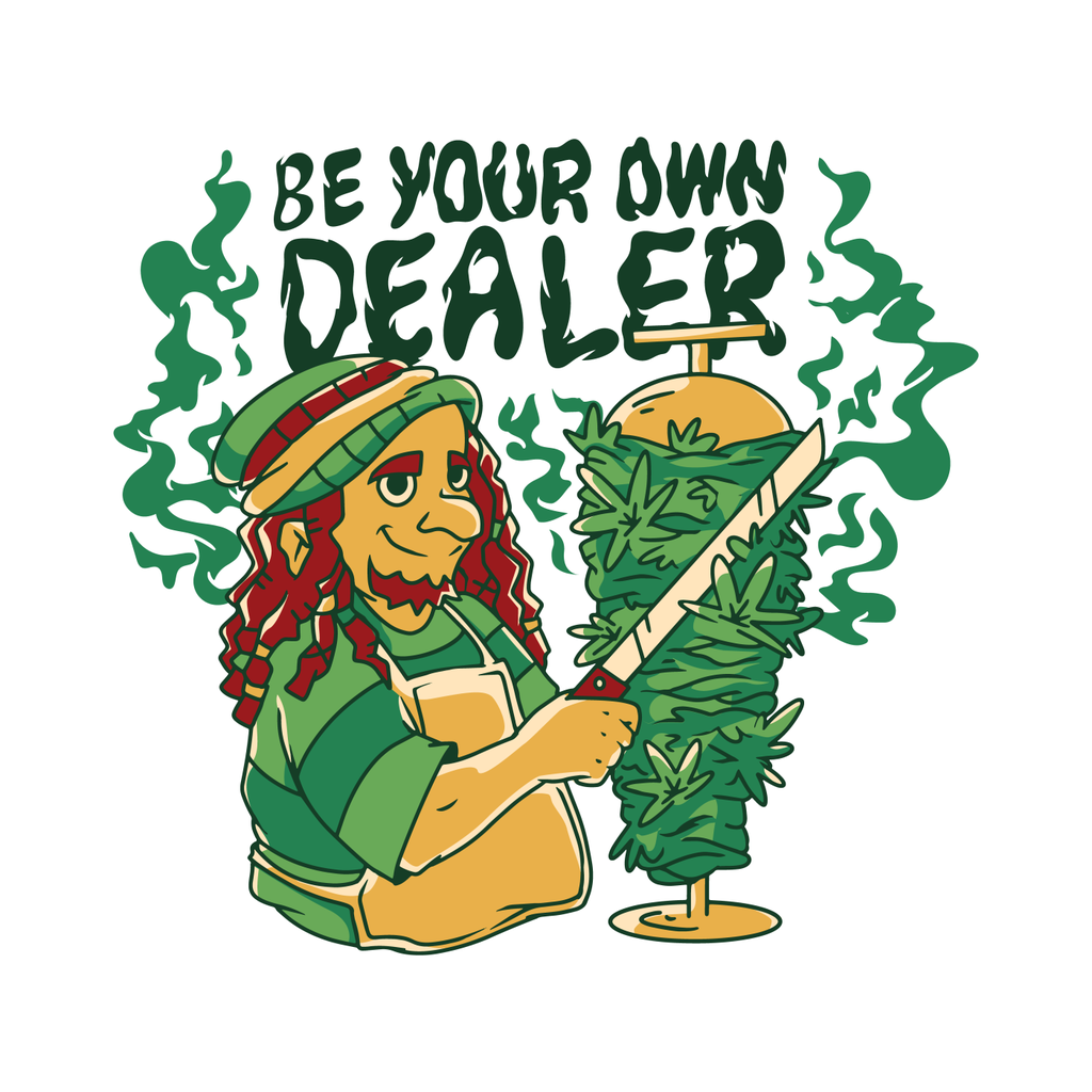 Be Your Own Dealer - Poster 40x40