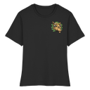 Kiffer-Kamel mit Sonnenbrille - Fitted Ladies Organic Shirt