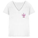 420 Hanfblatt Retro - T-Shirt